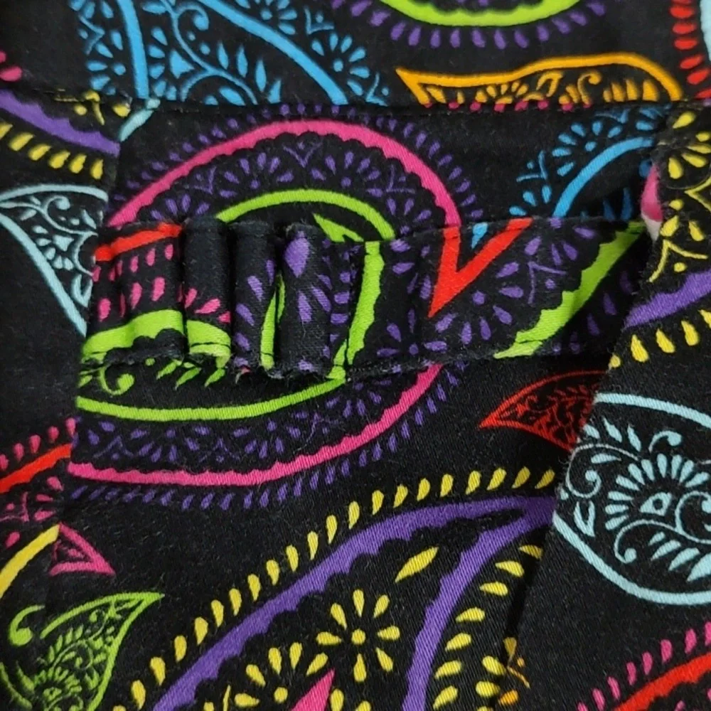 Royal & Awesome Paisley Golf Colorful Shorts ~ Retro Fun Bright